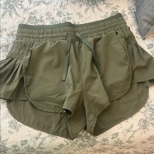 JoyLab Olive Athletic Shorts for Women